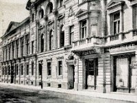 Gundulićeva ulica oko 1905. godine. Glazbeni zavod